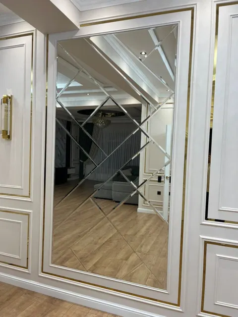 Фацетная зеркальная композиция